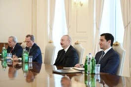 Prezident Aİ-nin ali nümayəndəsinin başçılıq etdiyi nümayəndə heyətini qəbul edib - FOTO