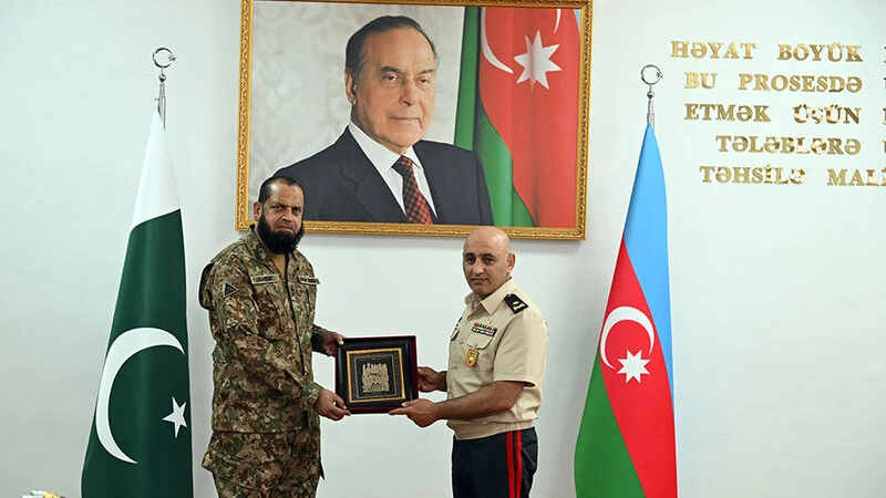 Pakistan Milli Müdafiə Universitetinin nümayəndə heyəti Azərbaycana gəldi - FOTO