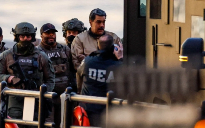 Maduro bütün ittihamları rədd edib və özünü "hərbi əsir" adlandırıb