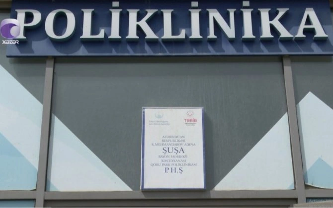 "Qobu Park II"də yerləşən poliklinikada antisanitar vəziyyət - VİDEO