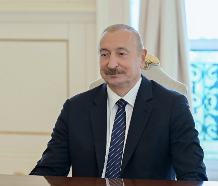 İlham Əliyev Çin Kommunist Partiyası Mərkəzi Komitəsinin Siyasi Bürosunun üzvünü qəbul edib - FOTO