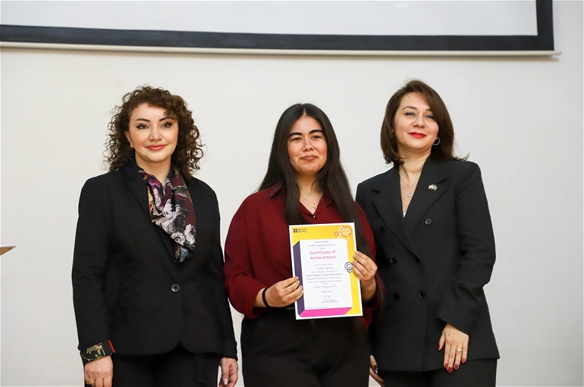 ADU-da “Gələcəyin İngilis Dili (Future English)” layihəsinin yekunlarına həsr olunmuş tədbir keçirilib - FOTO