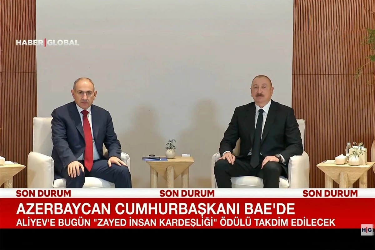 "Haber Global"dan Əbu-Dabidə Əliyev-Paşinyan görüşünə dair reportaj - VİDEO