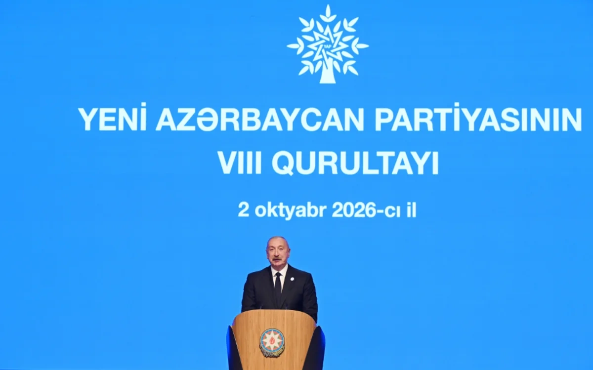 İlham Əliyev YAP-ın qurultayında çıxış etdi - FOTOLAR - YENİLƏNİB