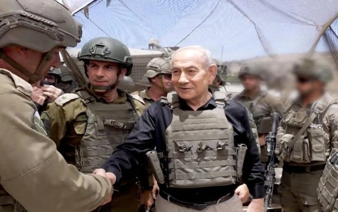 Netanyahu və İsrailin müdafiə naziri Livanın cənubundakı "təhlükəsizlik zonası"na səfər edib