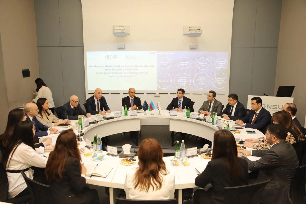 BSU ilə ADNSU birgə layihələrə başlayır - FOTOLAR