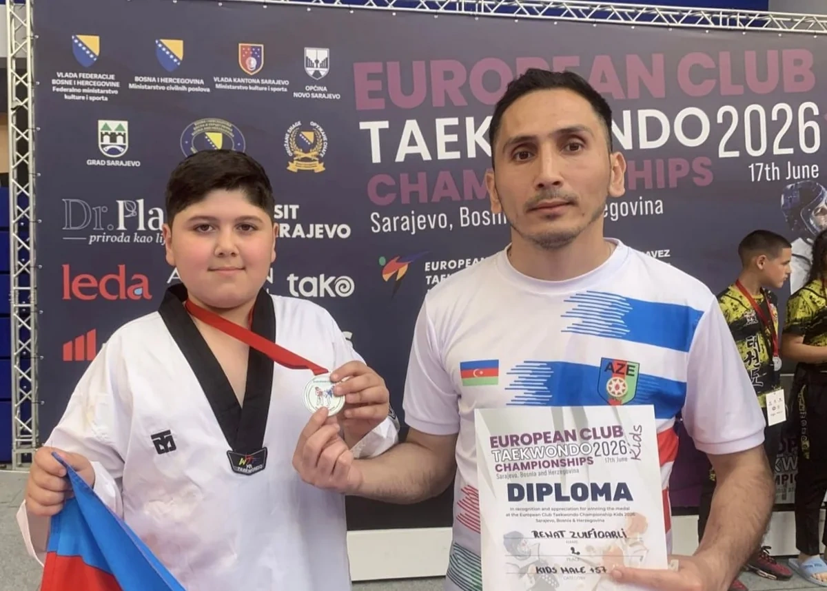 Azərbaycan taekvondoçuları klublararası Avropa çempionatında 6 medal qazanıb - FOTO