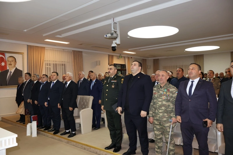 Müharibə, Əmək və Silahlı Qüvvələr Veteranları Təşkilatında hesabat yığıncağı keçirilib