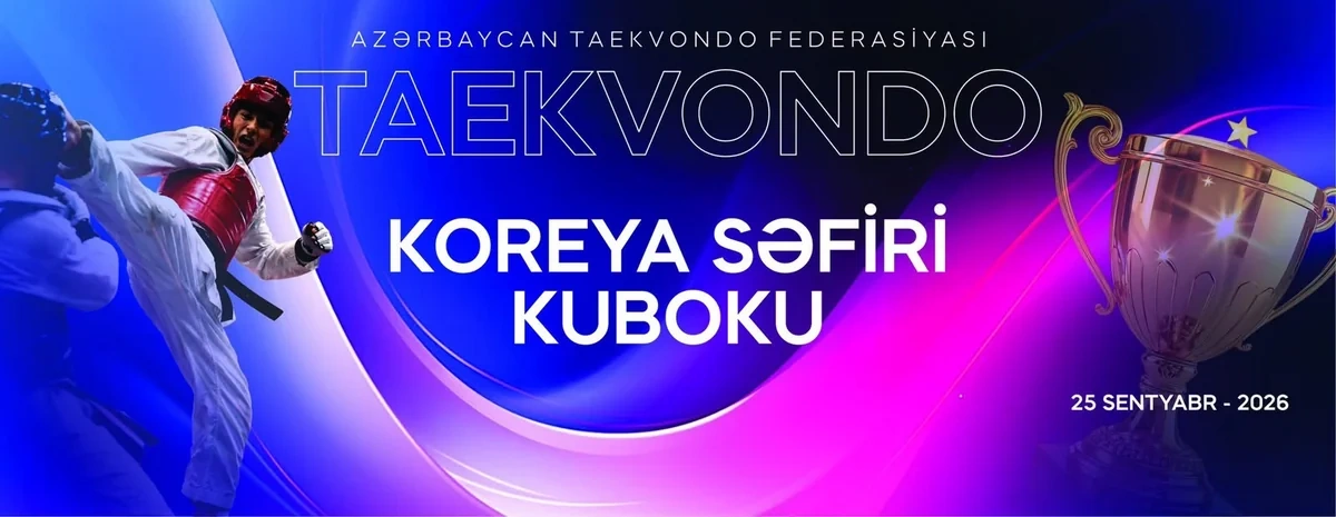 Bakıda taekvondo üzrə ölkə çempionatı və "Koreya Səfiri Kuboku" keçiriləcək