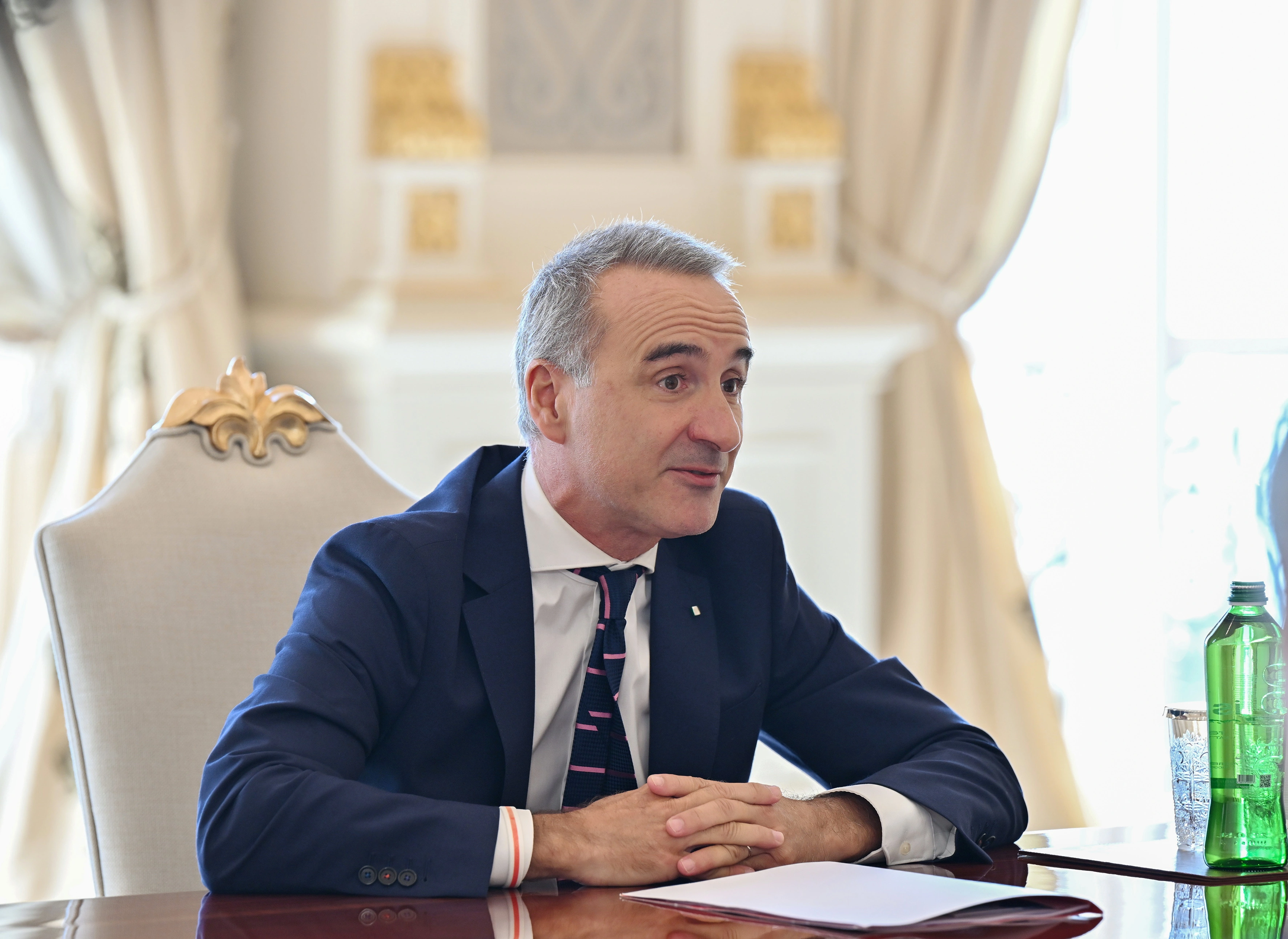 İlham Əliyev ATƏT Parlament Assambleyasının prezidentini qəbul etdi - FOTO