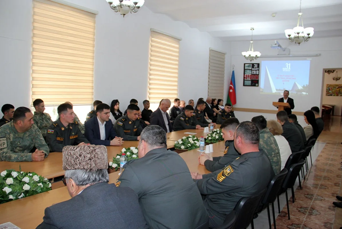 Azərbaycan Ordusunda 31 Mart soyqırımı qurbanları anılıb - FOTO