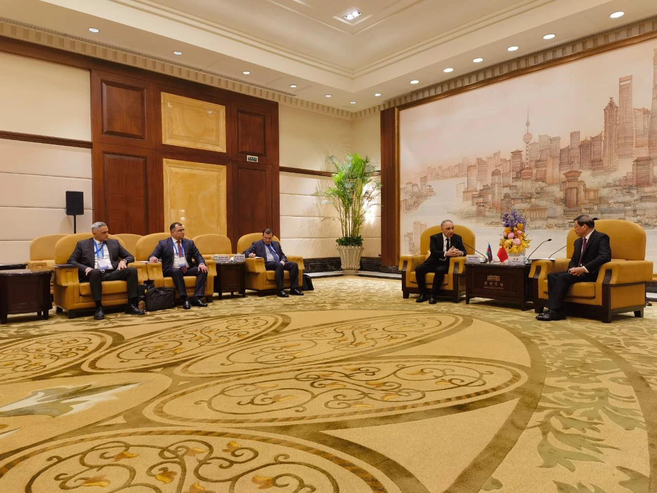 Baş prokuror Çinə səfər etdi - FOTOLAR