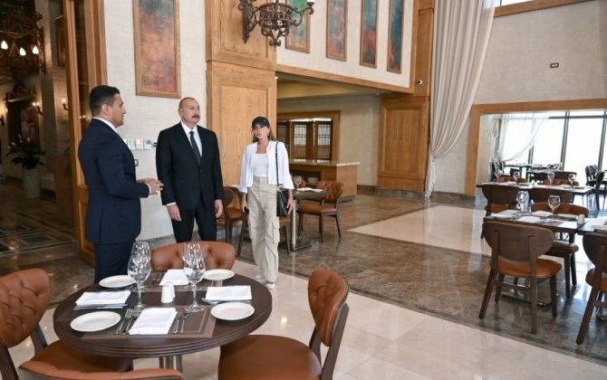 Şamaxıda "Pirqulu Park" hotelinin açılışı oldu - YENİLƏNİB - FOTO