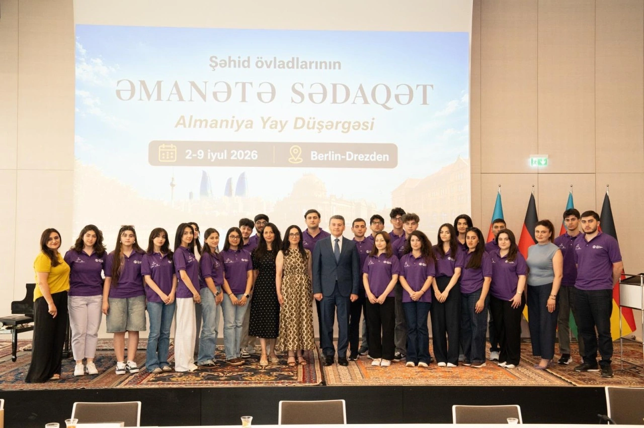 Almaniyada şəhid övladlarının “Əmanətə Sədaqət” Yay Düşərgəsi keçirilib - FOTOLAR