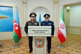 Azərbaycan və İran müdafiə nazirləri regional təhlükəsizliyi müzakirə edib - FOTO - VİDEO
