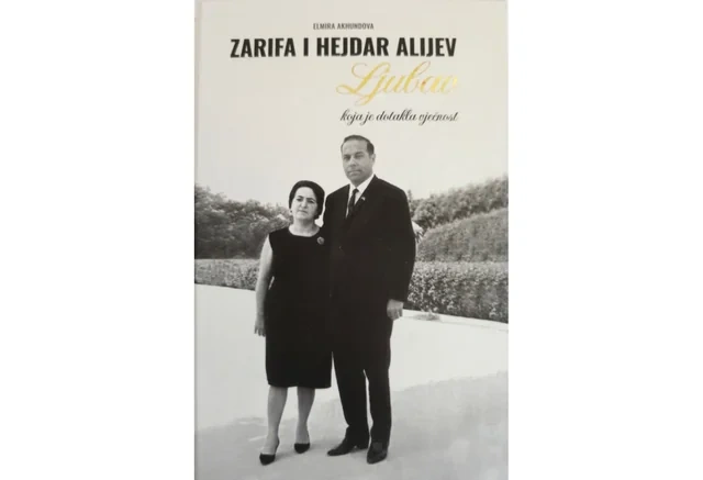 "Zərifə və Heydər Əliyevlər - Əbədiyaşar məhəbbət" kitabı Sarayevoda boşnak dilində nəşr olunub - FOTO