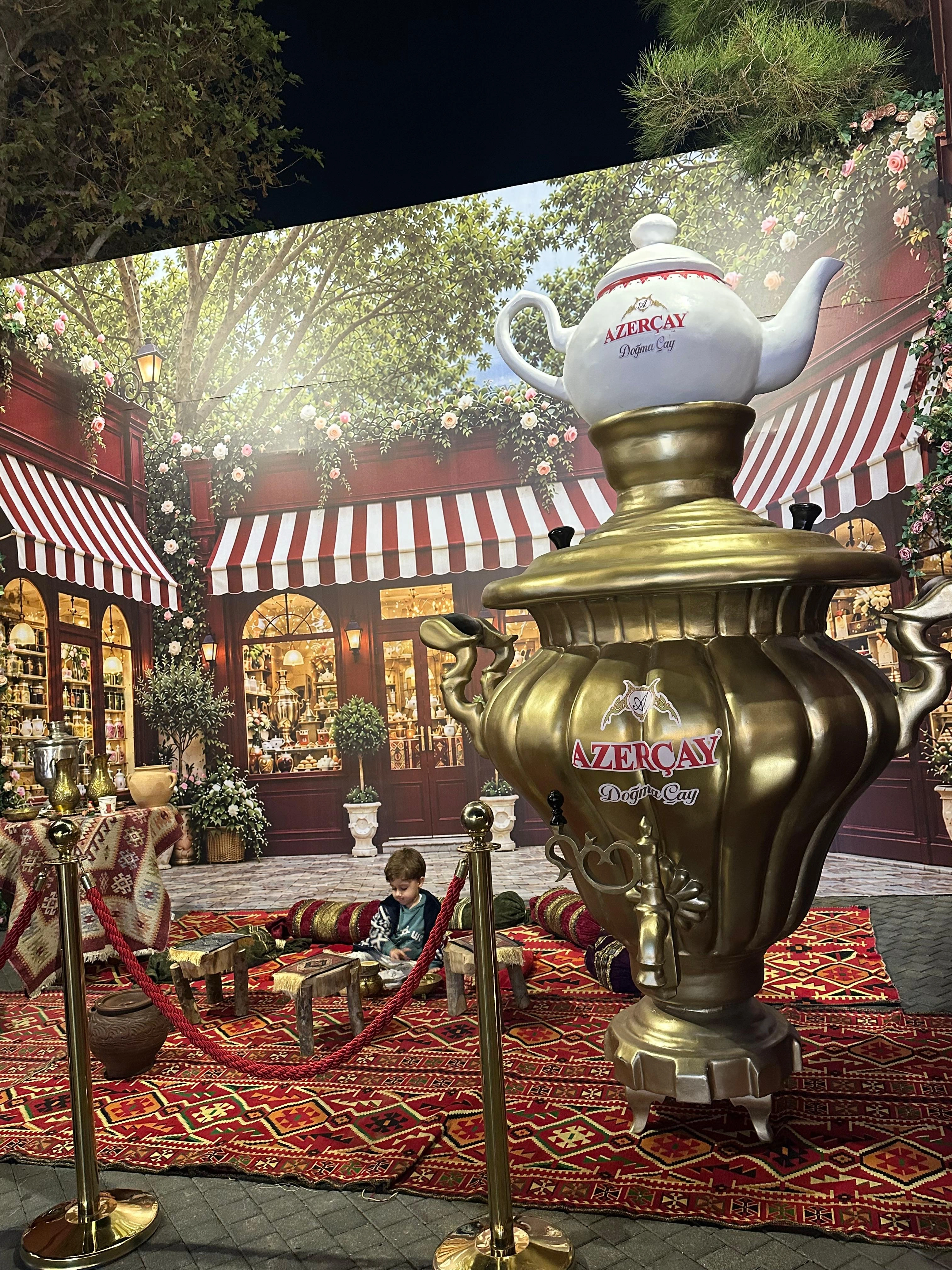Bakı bulvarında Çay Festivalı keçirilir - FOTO
