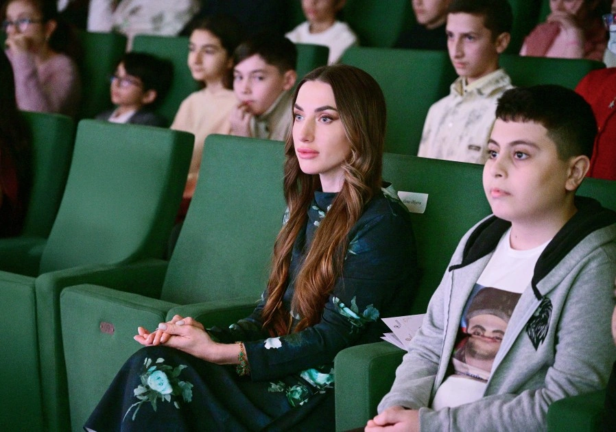 Leyla və Alena Əliyevalar DOST İnklüziv İnkişaf və Yaradıcılıq Mərkəzini ziyarət ediblər - FOTOLAR