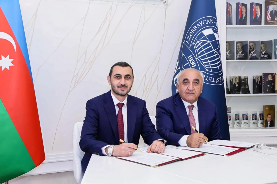 DSMF ilə UNEC arasında əməkdaşlıq memorandumu imzalanıb