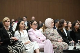 Mehriban Əliyeva Antalya Diplomatiya Forumu çərçivəsində paneldə iştirak edib - FOTO