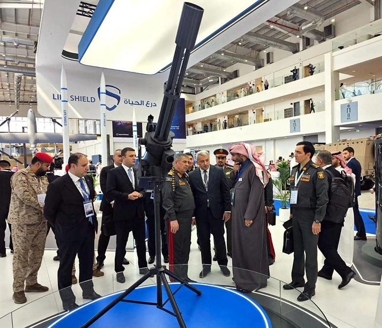 Azərbaycan nümayəndə heyəti "World Defense Show" sərgisində iştirak etdi - FOTO
