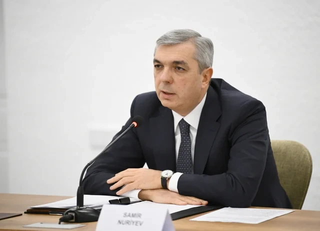 Samir Nuriyev Xocavənddə iclas keçirdi - FOTOLAR