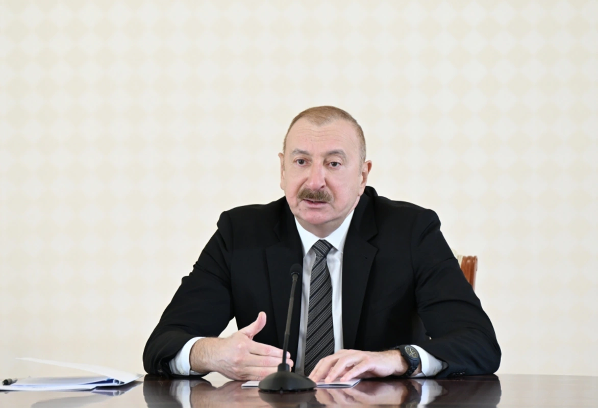 Prezident: "Azad edilmiş ərazilərdə daha iki böyük su anbarının tikintisinə hazırlıq işləri gedir"