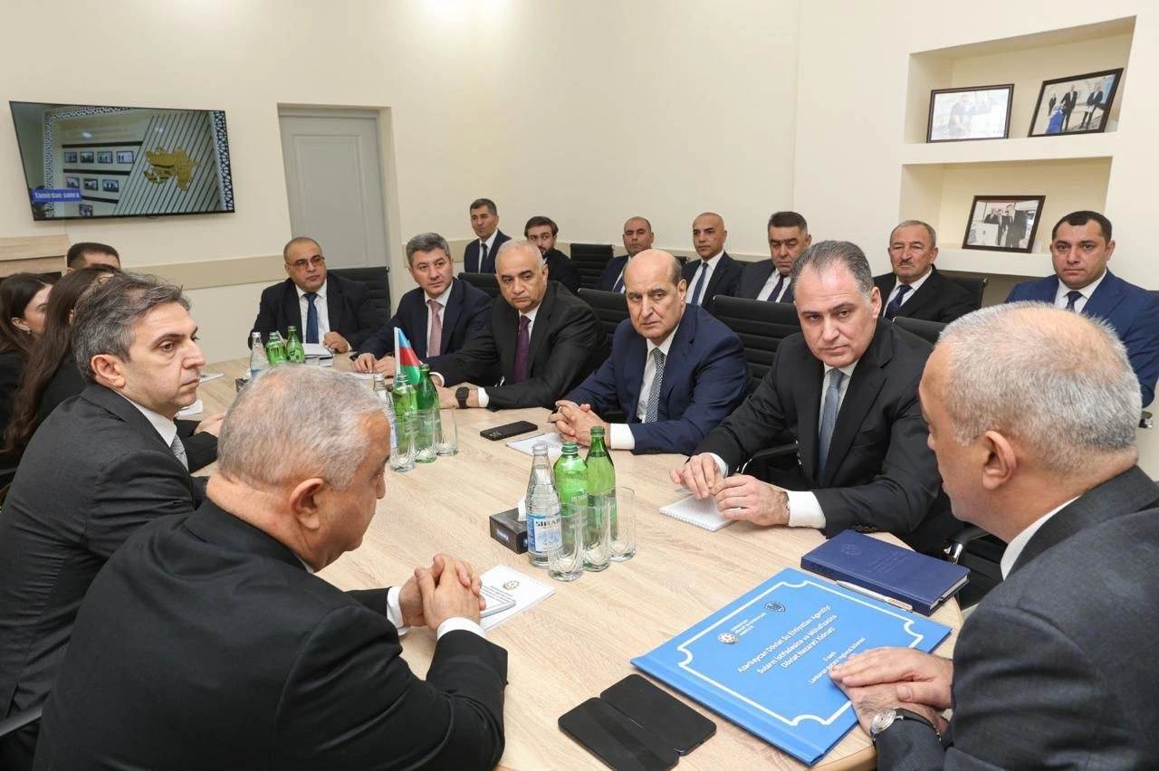 Agentlik sədri Lənkəran-Astara regional bölməsinin yeni binası ilə tanış olub - FOTOLAR