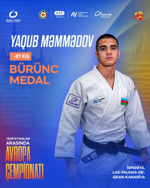 Azərbaycan cüdoçuları Avropa çempionatını 10 medalla başa vurublar - FOTO
