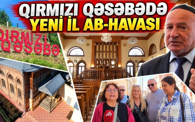 Qırmızı qəsəbə bayram ab-havasına büründü – Roş Ha-Şana necə qeyd olunur? - VİDEO