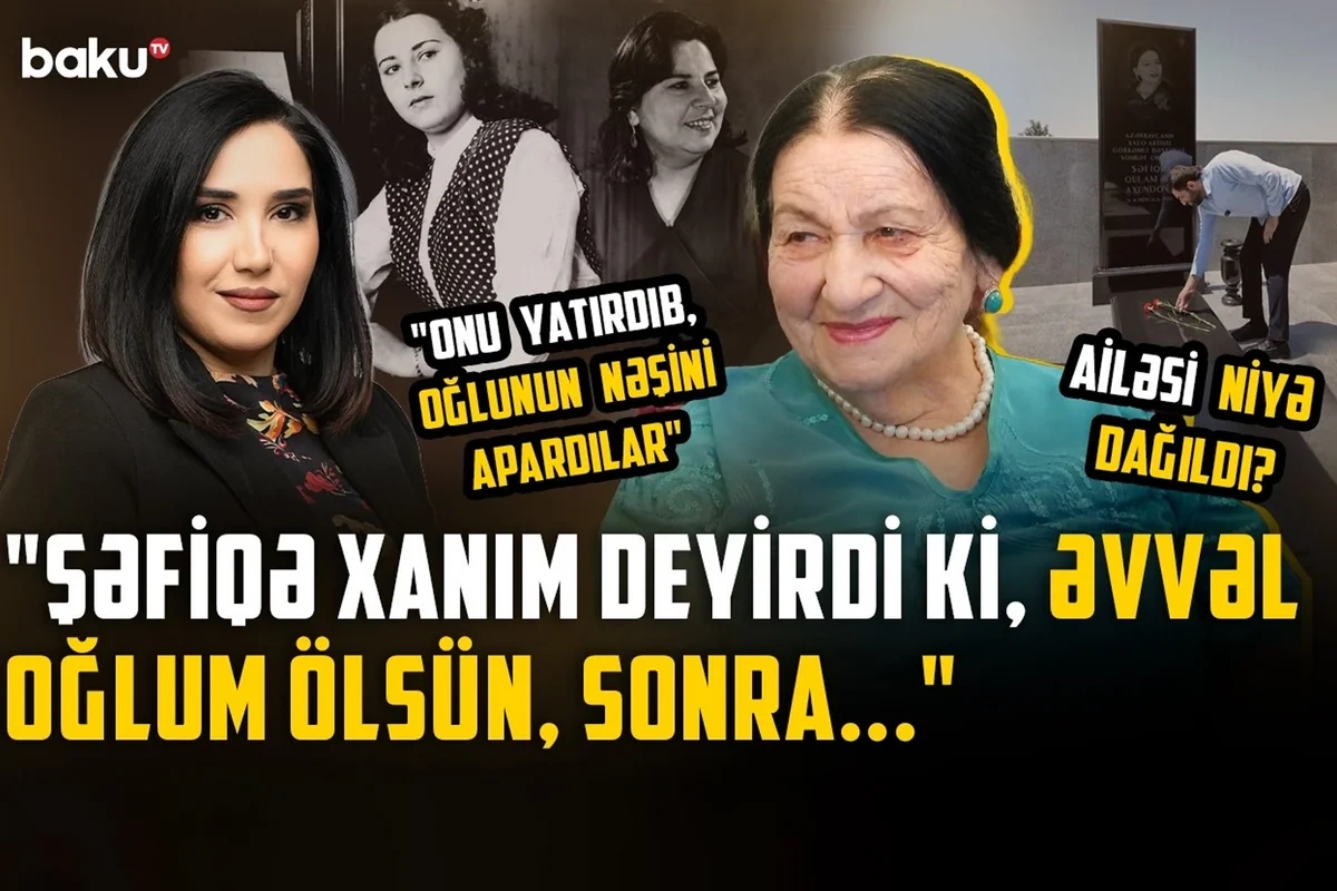 Səməd Vurğunun Şəfiqə Axundovaya həsr etdiyi "Aygün" poemasının arxasında ŞOK HƏQİQƏT - VİDEO