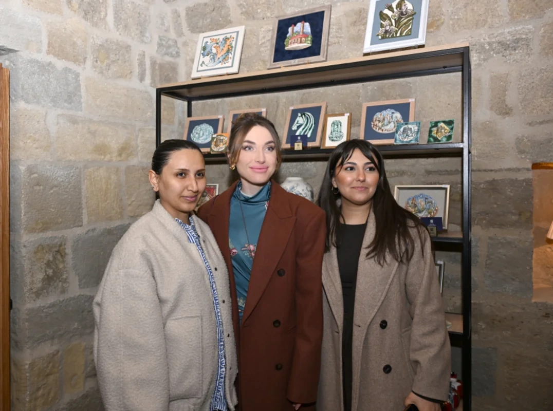Buxara karvansarasının əsaslı bərpa və konservasiya işlərindən sonra açılışı olub - FOTO