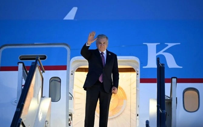 Özbəkistan Prezidentinin Azərbaycana işgüzar səfəri başa çatdı - FOTO