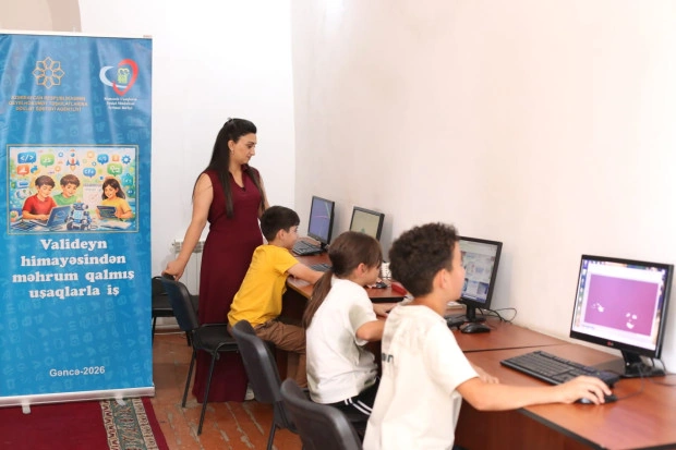 “Valideyn himayəsindən məhrum qalmış uşaqlarla iş” layihəsinin doqquzuncu təlimi - FOTO