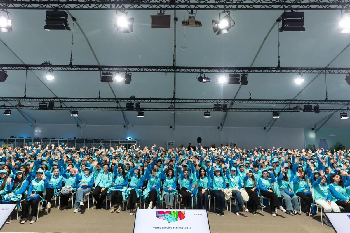 WUF13 Könüllülük Proqramı çərçivəsində məkan təlimləri başa çatıb - FOTO