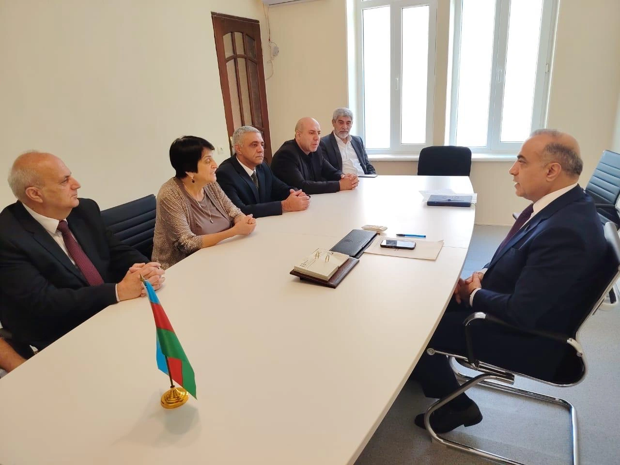 Deputat Azay Quliyev seçiciləri ilə növbəti görüşünü keçirib - FOTOLAR
