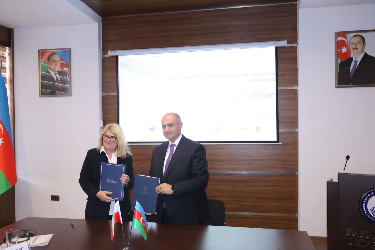 BSU-da “Dil-dialoq məkanı kimi: Azərbaycan - Polşa münasibətləri” mövzusunda konfrans keçirilib - FOTO