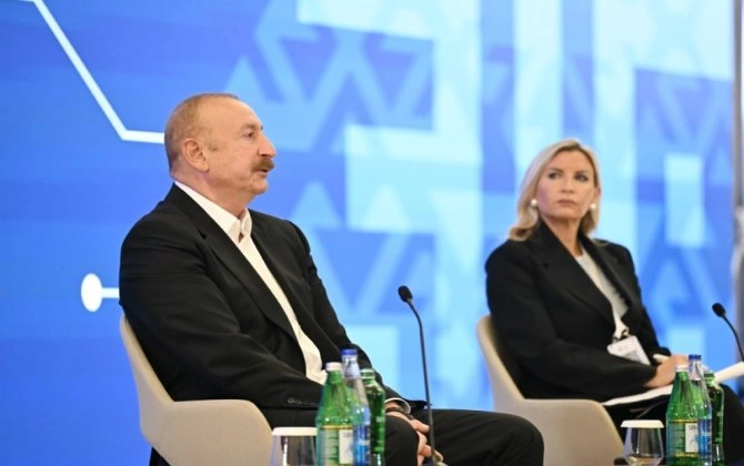 Prezident İlham Əliyev IV Şuşa Qlobal Media Forumunun açılışında iştirak edib - FOTO - VİDEO - YENİLƏNİB