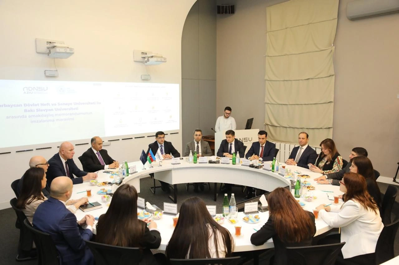 BSU ilə ADNSU birgə layihələrə başlayır - FOTOLAR