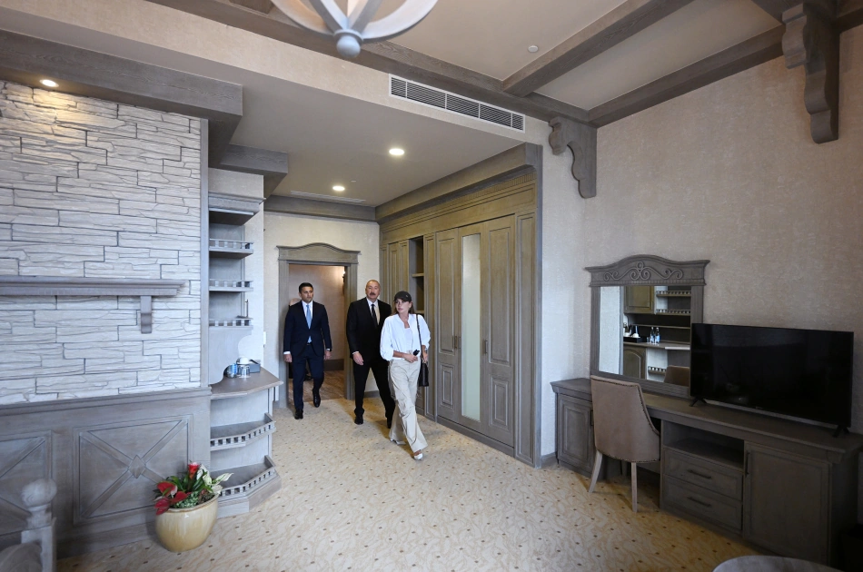 Şamaxıda "Pirqulu Park" hotelinin açılışı oldu - YENİLƏNİB - FOTO