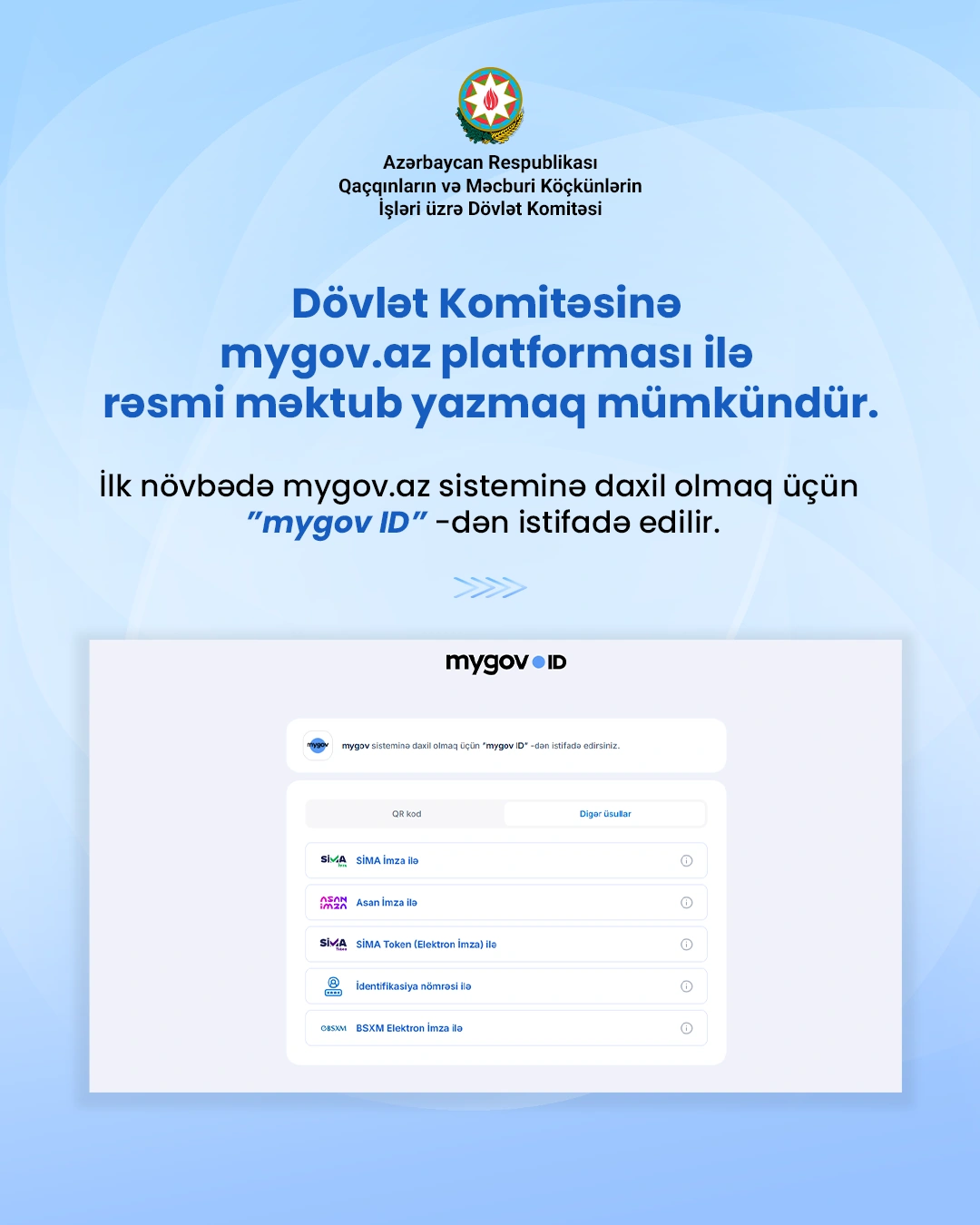 Dövlət Komitəsi myGov platformasına inteqrasiya olunub - FOTOLAR