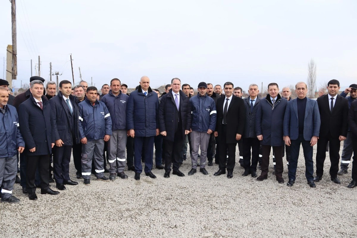 Göyçayın İkinci Ərəbcəbirli kəndi içməli su ilə təmin edilib
