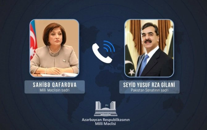 Milli Məclis və Pakistan Senatının sədrləri İranın Naxçıvana dron hücumunu pisləyiblər