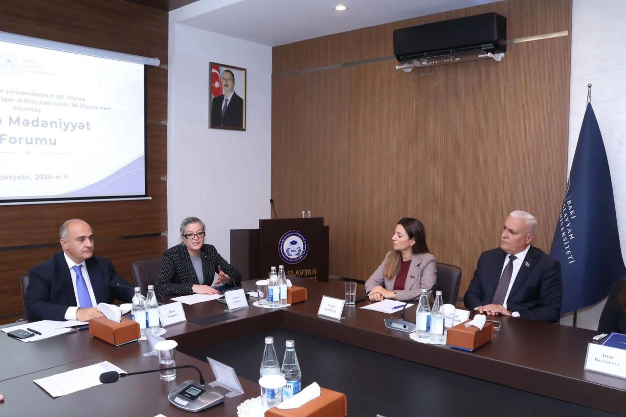 BSU-da “Dil və mədəniyyət” forumu keçirilib - FOTO
