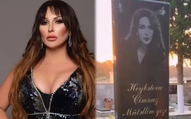 Məşhur rejissor Çimnaz Sultanovanın məzarından video paylaşdı