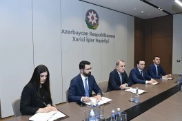 Azərbaycan XİN rəhbəri Zimbabve Milli Assambleyasının sədri ilə görüşüb - FOTO