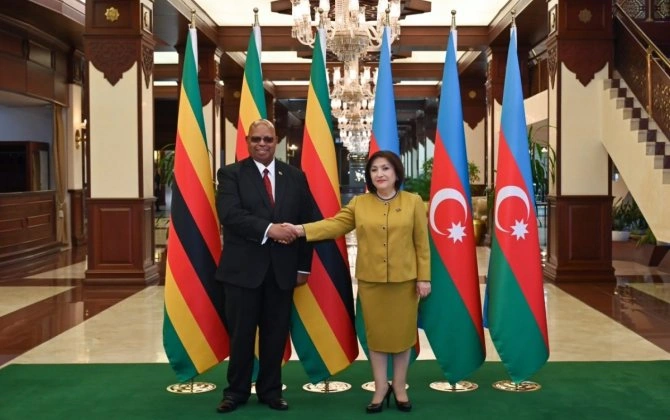 Milli Məclis və Zimbabve Milli Assambleyasının sədrlərinin görüşü olub