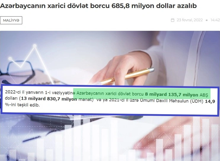 “Meydan TV”-nin xarici borcla bağlı saxtakarlığı