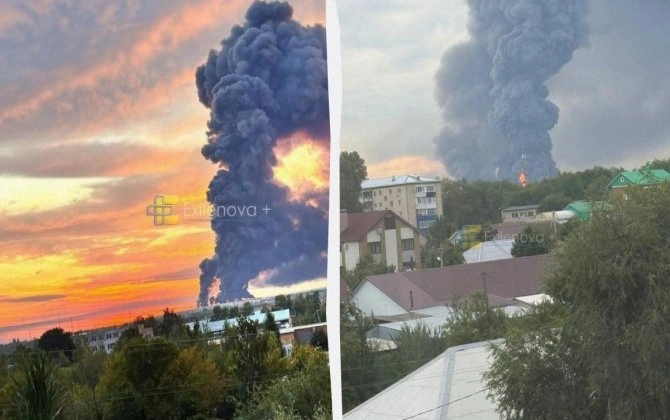 Ukrayna PUA-ları Rusiyada “Ozon”un logistika mərkəzinə zərbə endirib