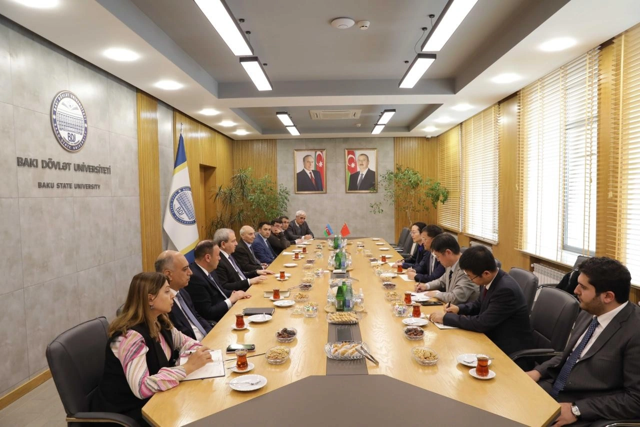 BDU və Çinin bu universiteti arasında müqavilə imzalandı - FOTOLAR